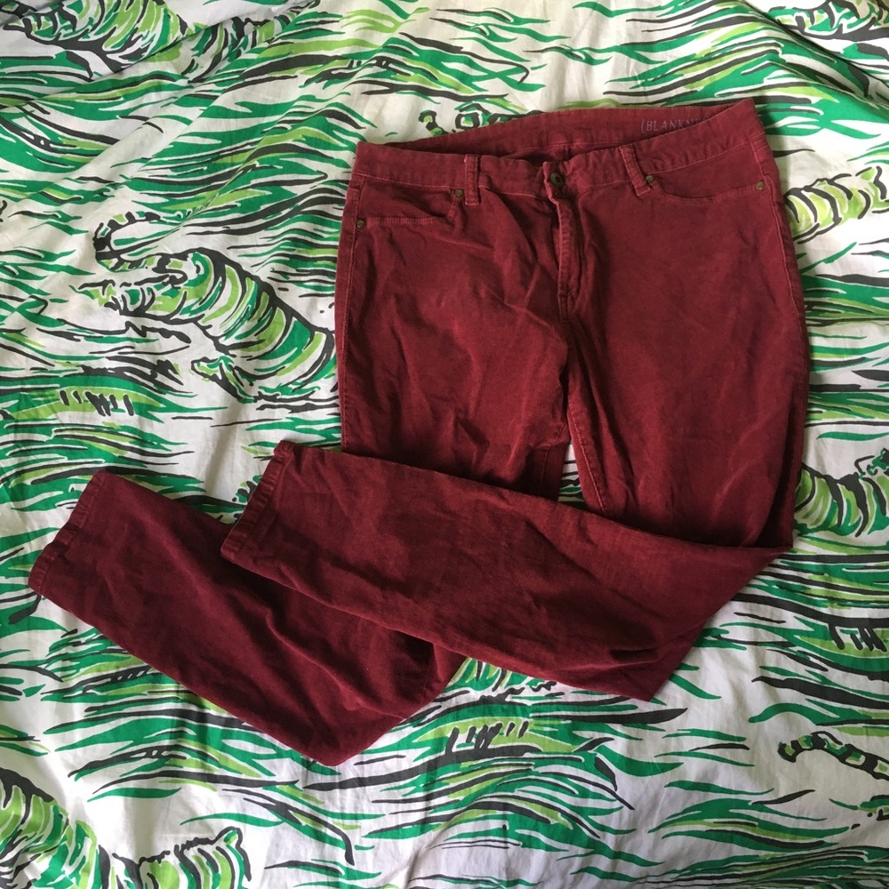 BLANK NYC cord pant